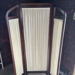 Vintage Floor Screen 