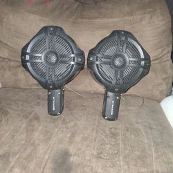 Rockville 6.5 in. Outboard Marine Speakers