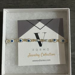 Blue Evil Eye Bracelet