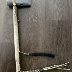 Replica Vintage Plains Indian Tomahawk Battle Club 