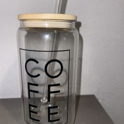 Coffee Clear Beer Can Glass Cup