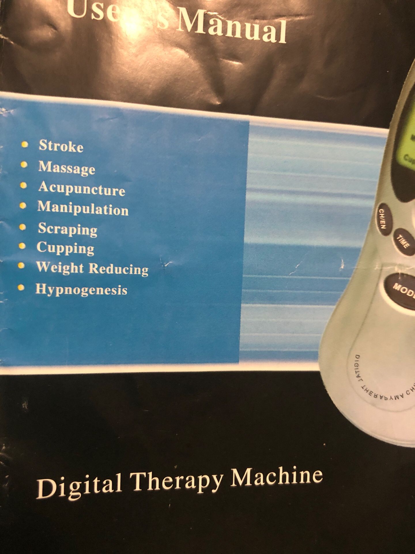 Digital therapy machine new tensing unit relieve your muscles