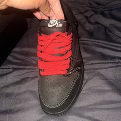 Travis scott Black phantom Low’s size 10 1:1