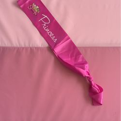 Girls Princess Sash