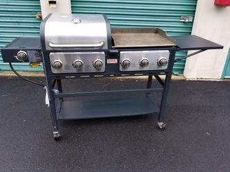 Outdoor gourmet triton 2025 combo grill