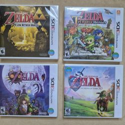 Nintendo 3DS sealed Zelda