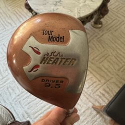 Vintage Driver, 9.5, Heater