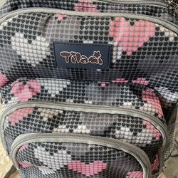 Tilami Rolling Backpack 18 inch/ Travel Backs With Wheels/ Mochila Con Ruedas / Bolsón 