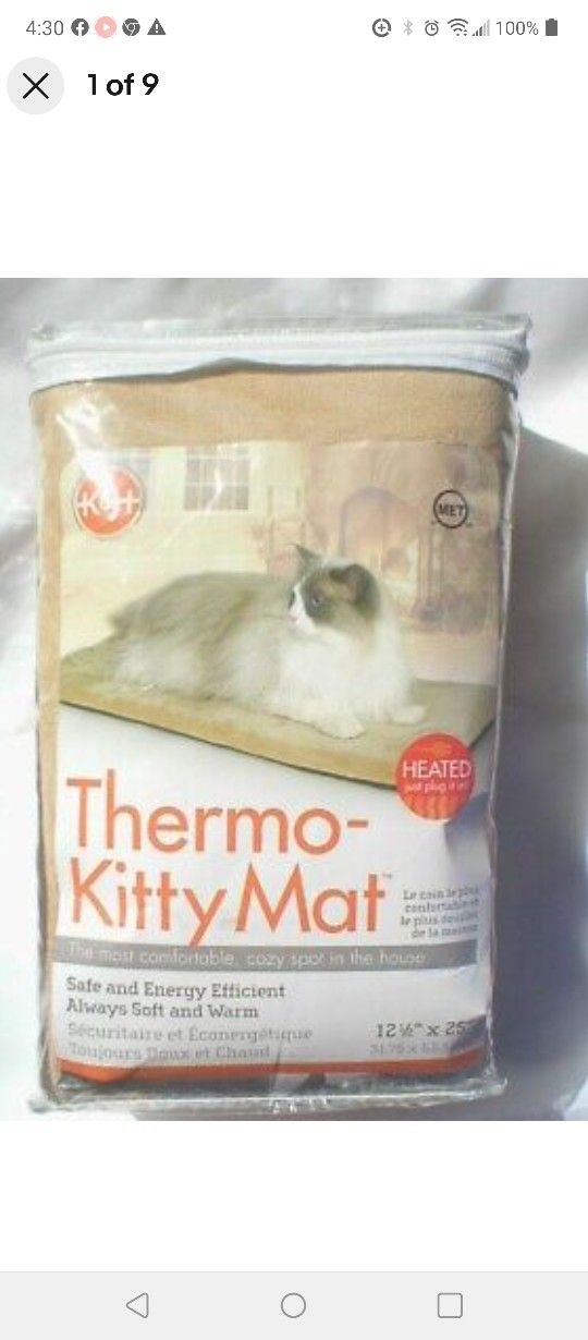 Heated Cat Bed