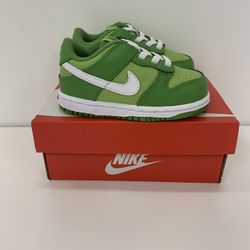 Nike Dunk Low - Chlorophyll - Toddler Size 6c - Brand New 