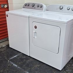 FREE DELIVERY CALIFORNIA KING SIZED WHIRLPOOL WASHER AND DRYER WITH 1 YEAR GUARANTEE 