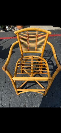 Rattan bar stool