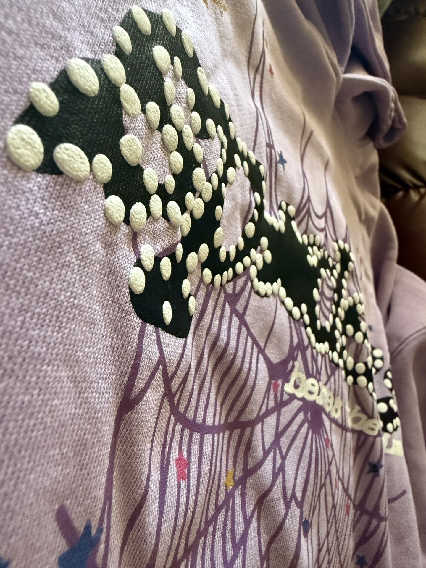 Sp5der Açaí “purple” Hoodie