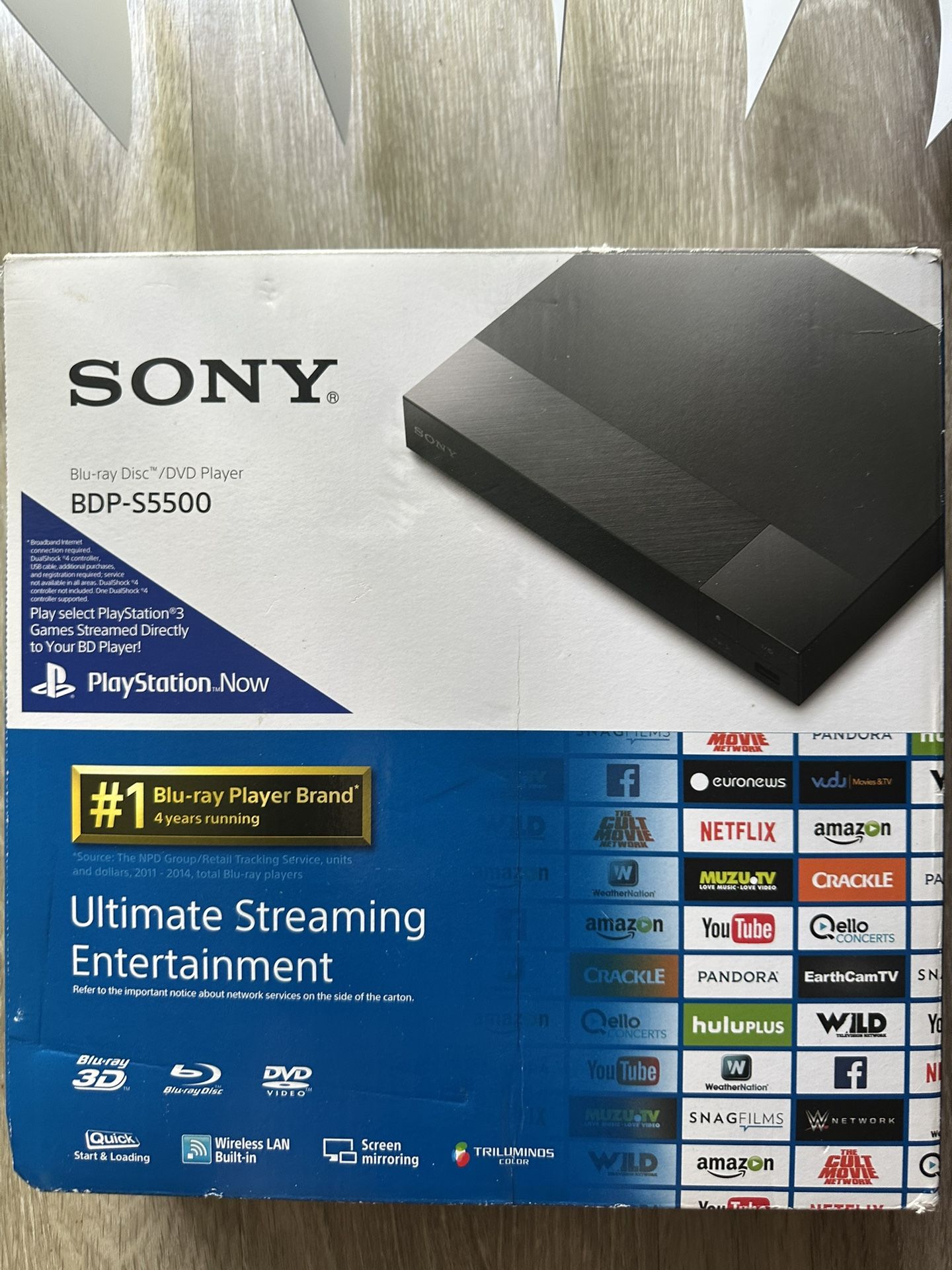 Sony Blue-Ray DVD Player