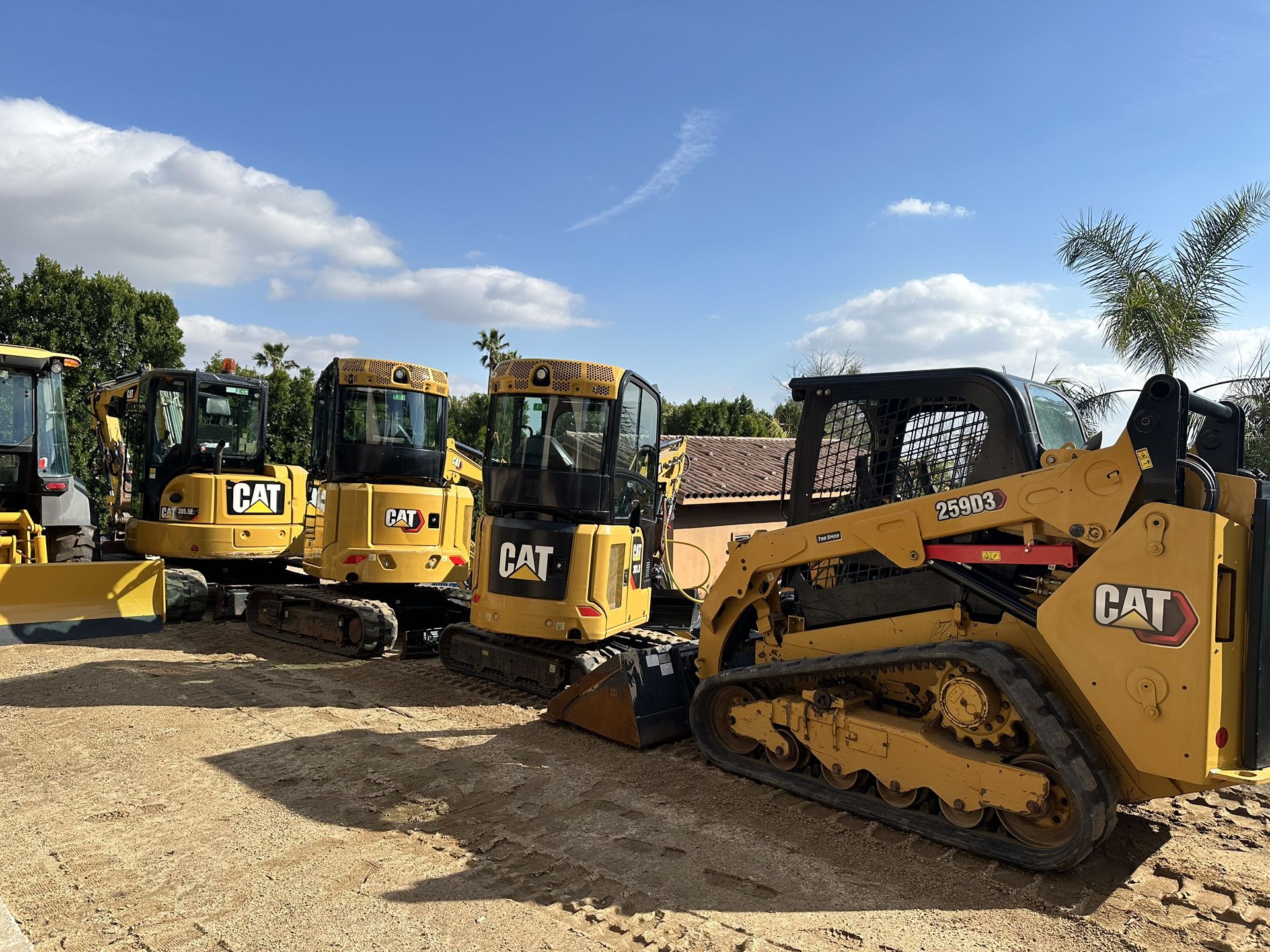 Caterpillar Skid Steer And Mini Excavator