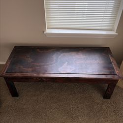 Custom built coffee table