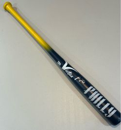J.T. REALMUTO Autographed Baseball Bat Philadelphia Phillies City Connect Victus Fanatics + MLB COA