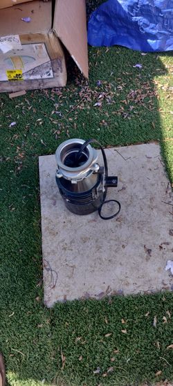 Garbage disposal one month warranty