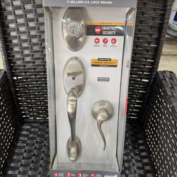 Kwikset Shelburne Front Entry Lock Set 