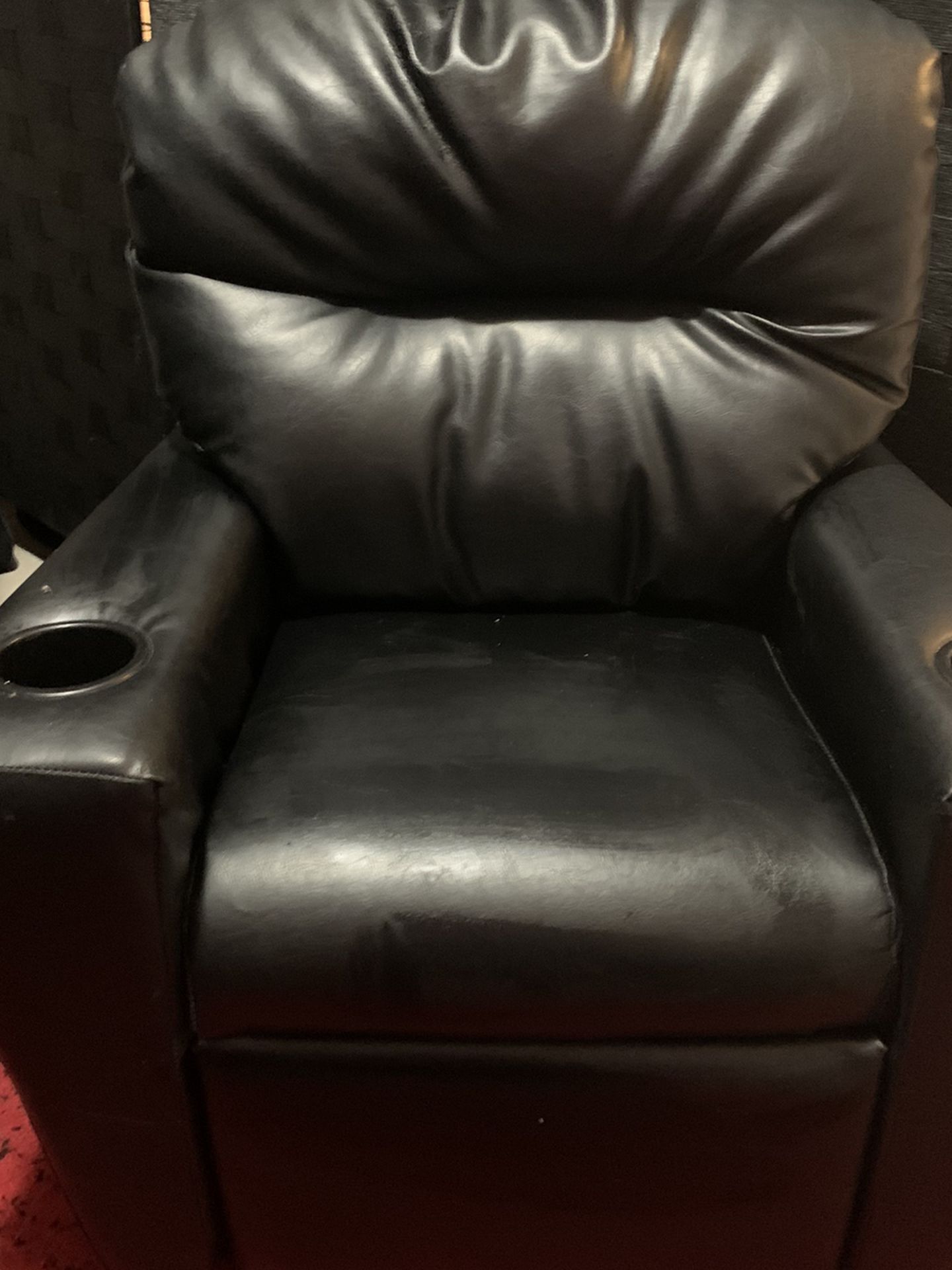 Leather Kid’s Recliner