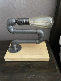 Rustic Lamp 
