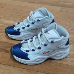 Reebok Question Mid Blue Toe