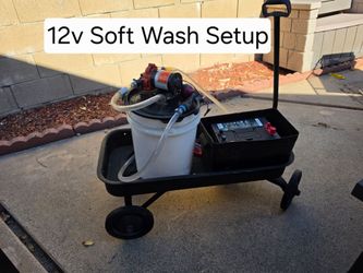 Soft Wash 12v Cart Pressure Washer