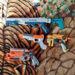 Assorted Nerf Guns