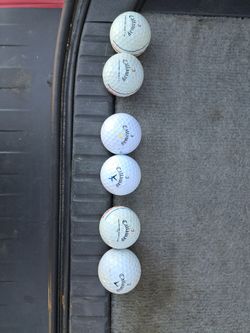 Callaway 3 Golf Balls Used 