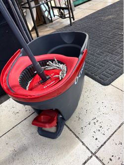 O-Cedar EasyWring Spin Mop and Bucket System