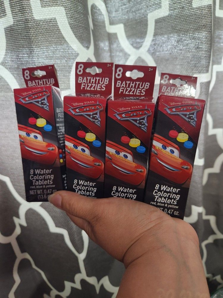 4 Cars Bath Fizzies (1 Available)