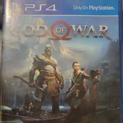 GOD OF WAR PS4 GAME