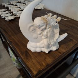 Angel And Moon