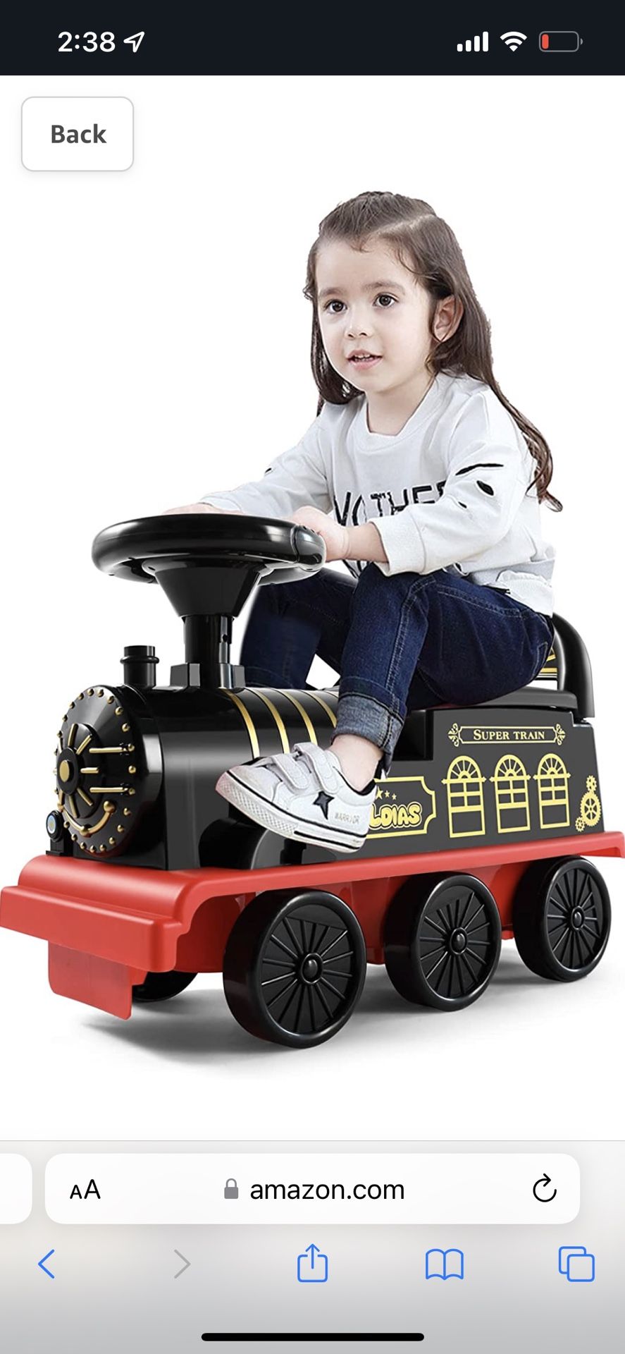 Children Train Ride On