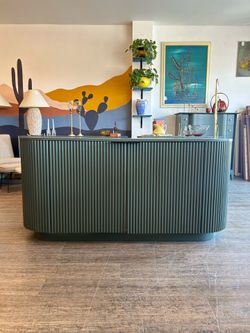 Green Buffet / Sideboard / Entertainment Center / TV Stand!