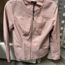 Alfani Leather Jacket Size Small