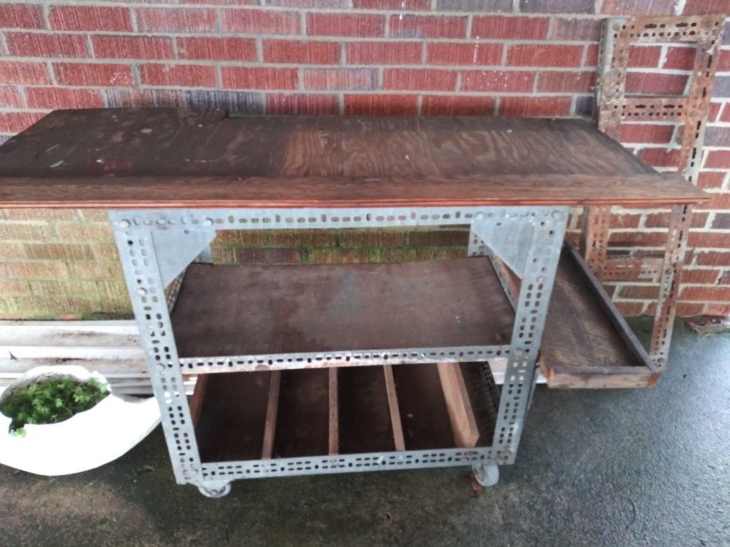 Workbench On Wheels