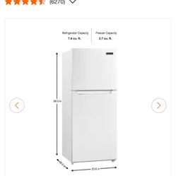 Magic Chef Top Freezer/Refrigerator