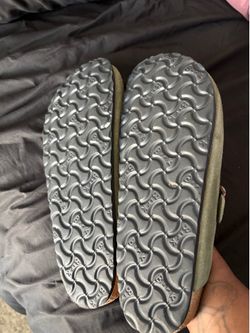 Green Birkenstocks
