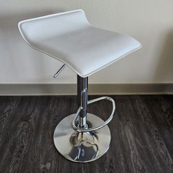 SWIVEL BAR STOOL CHAIR MODERN FAUX PU LEATHER METAL FRAME