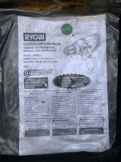 Ryobi Drill