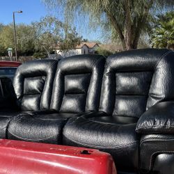 Two - 3 Seater Couches