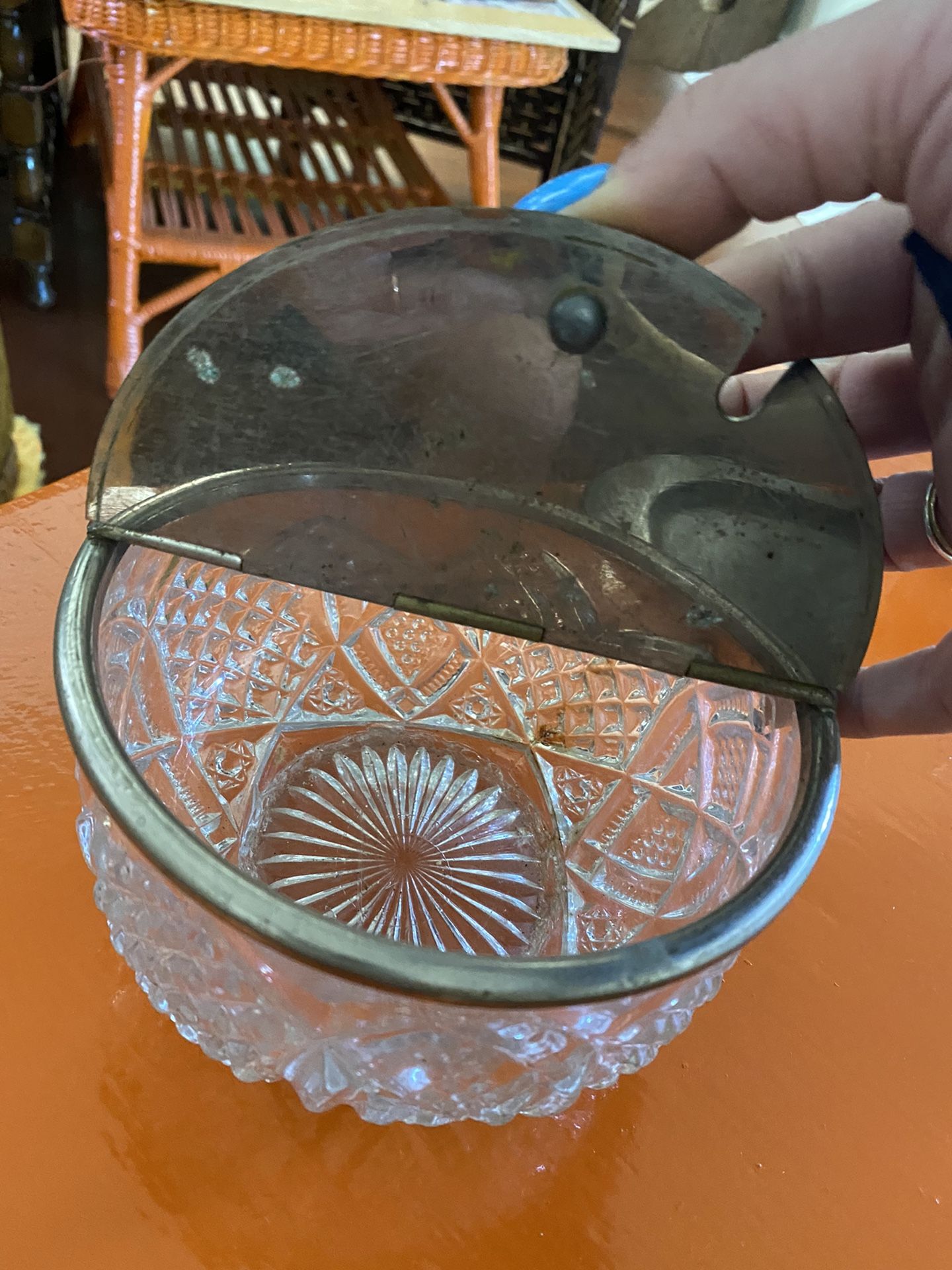 Vintage Glass Bowl