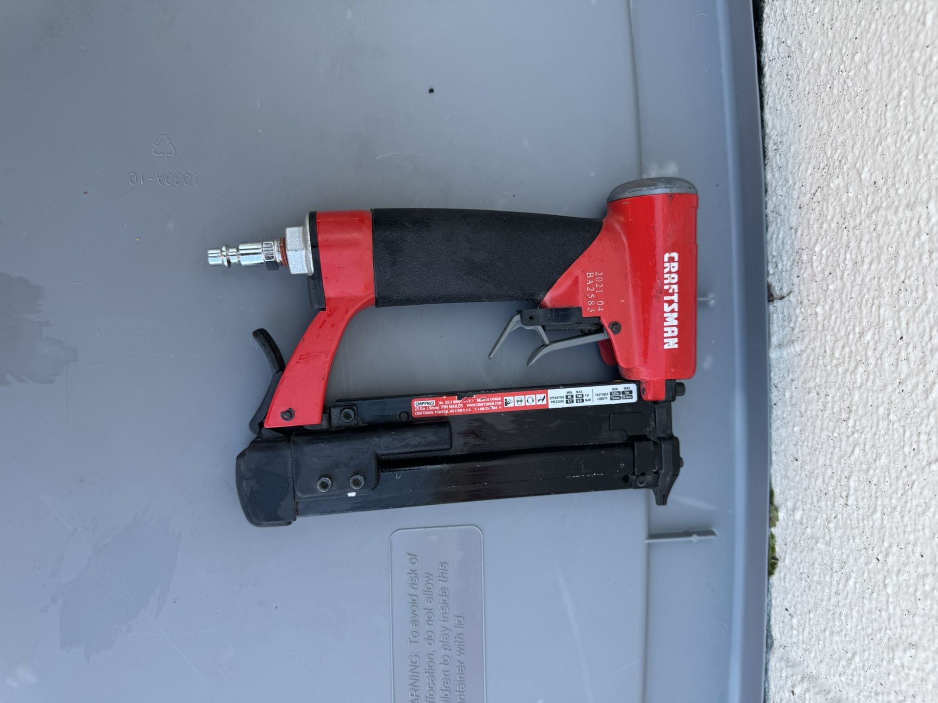 CRAFTSMAN AIR NAILER CMPPN23