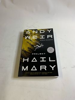 Project Hail Mary by Andy Weir Paperback Sci-Fi Novel Brand New. #39