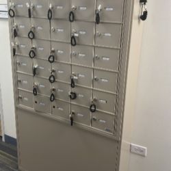 Cellphone Cabinet With 35 Lockers
