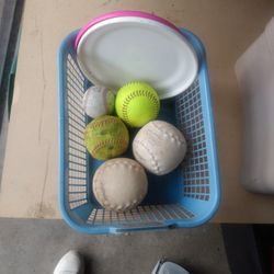 Frisbee And Balls