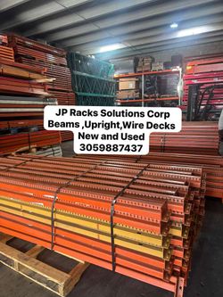 Pallet Racks Beams Upright Wire Decks Warehouse 