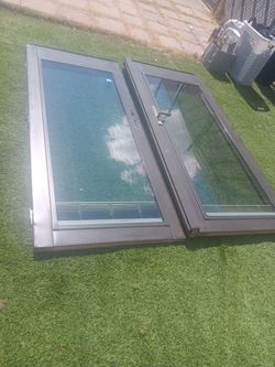 Beautiful laminated entry double doors