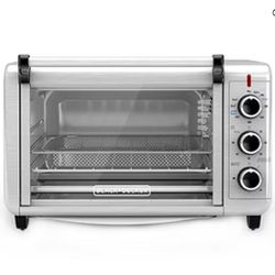  Black+Decker 6-Slice Crisp 'N Bake Air Fryer Toaster Oven